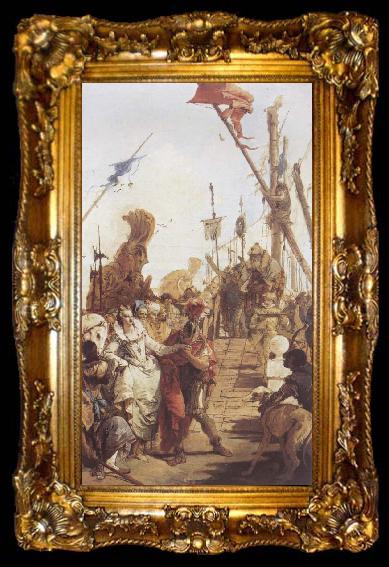 framed  Giambattista Tiepolo Recreation by our Gallery 02, ta009-2